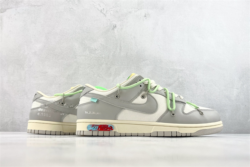 OFF WHITE X Nike Dunk SB Low The 50 NO.07 DM1602-108