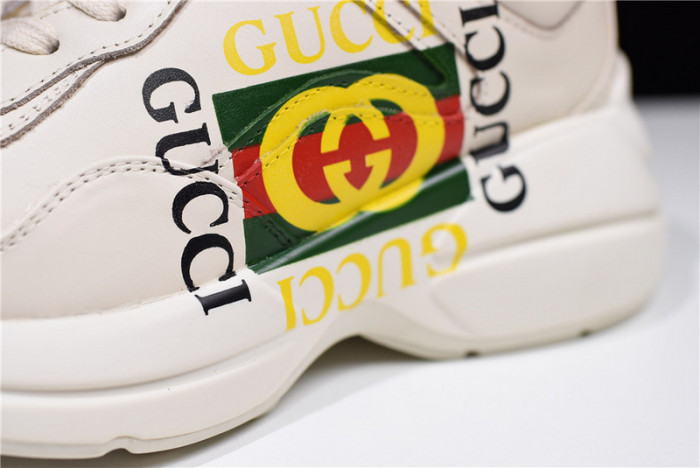 Gucci Rhyton Vintage Trainer Sneaker mens 500878 DRW00 9522