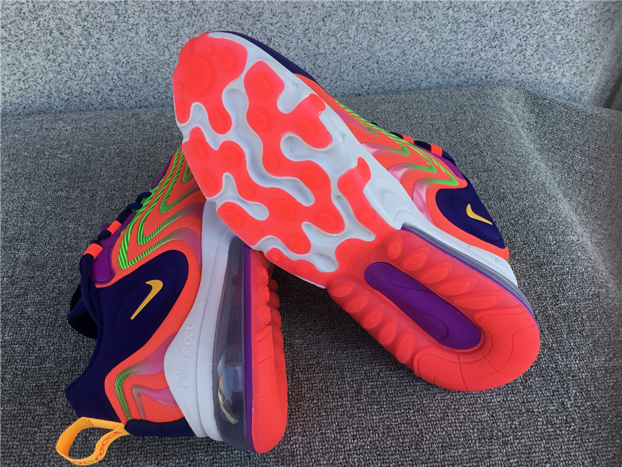 Nike Air Max 270 React Air Cushioned Running Shoe CD0113-600