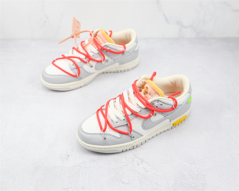 OFF WHITE X Nike Dunk SB Low The 50 NO.06 DM1602-110