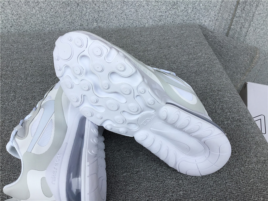 Nike Air Max 270 React Air Cushioned Running Shoe CV1632-100