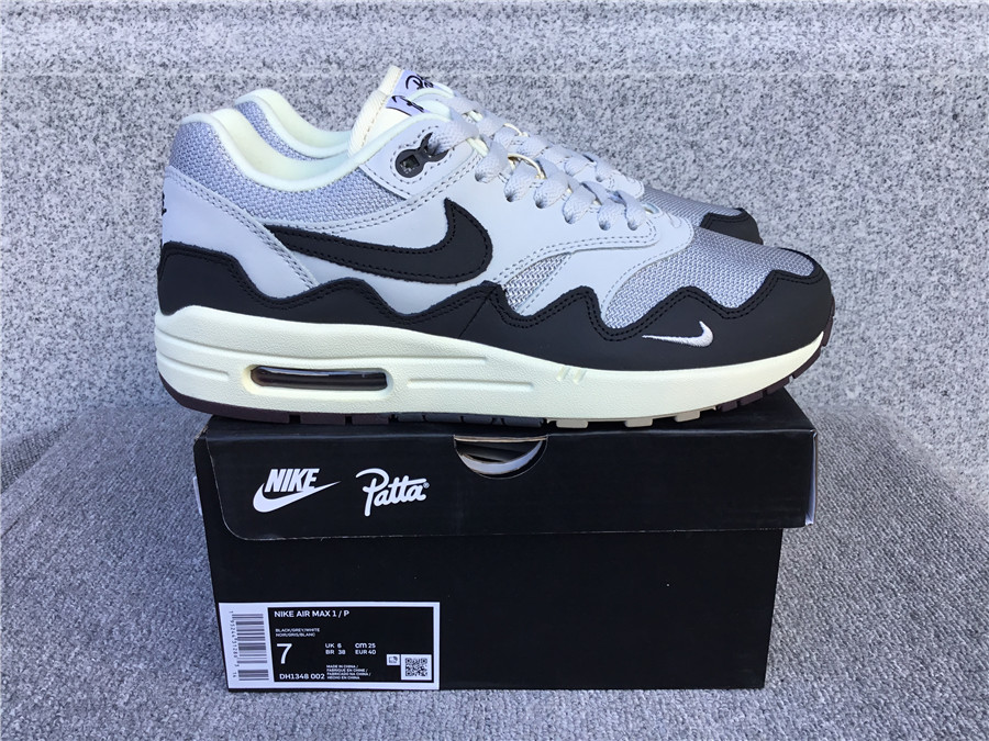 Nike Air Max 1 Nike Half Palm Air Cushion Retro Running Shoes DH1348-002
