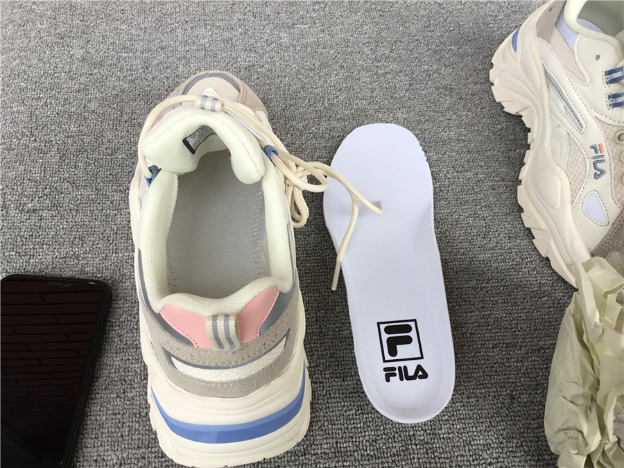 Fila heightened retro casual running shoes old shoes 1JWO1283-152