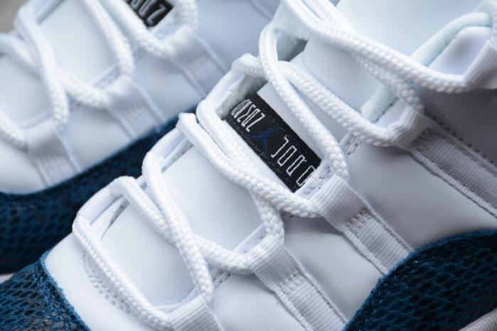 Air Jordan 11 Low Blue Snakeskin CD6846-102