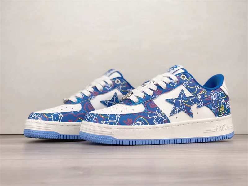 A Bathing Ape Bape Sta Medicom Toy Bearbrick Camo Blue 1H73-191-913