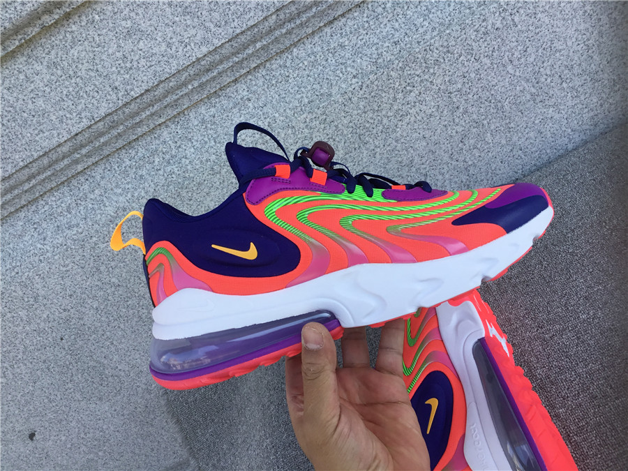 Nike Air Max 270 React Air Cushioned Running Shoe CD0113-600