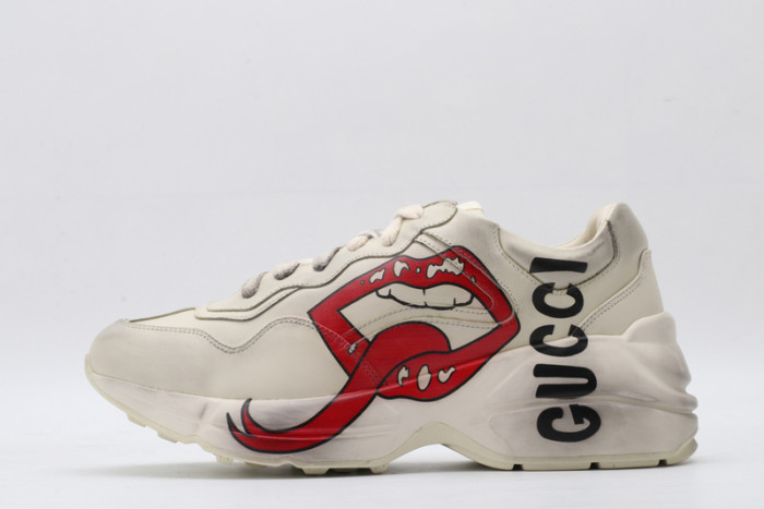 Gucci Rhyton Vintage Trainer Sneaker 576965 DRW00 9555