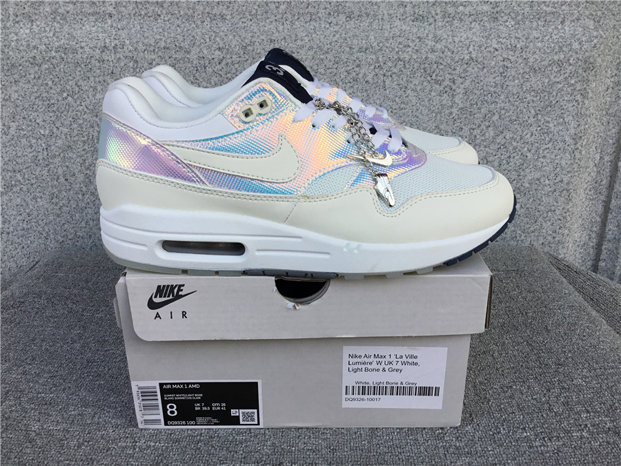 Nike Air Max 1 Nike Half Palm Air Cushion Retro Running Shoes DQ9326-100