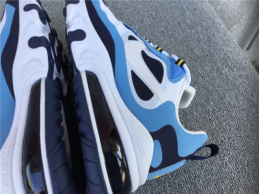 Nike Air Max 270 React Air Cushioned Running Shoe CT1264-104