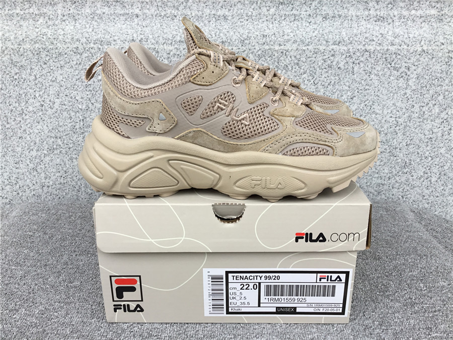 Fila heightened retro casual running shoes old shoes 1RM01559-925
