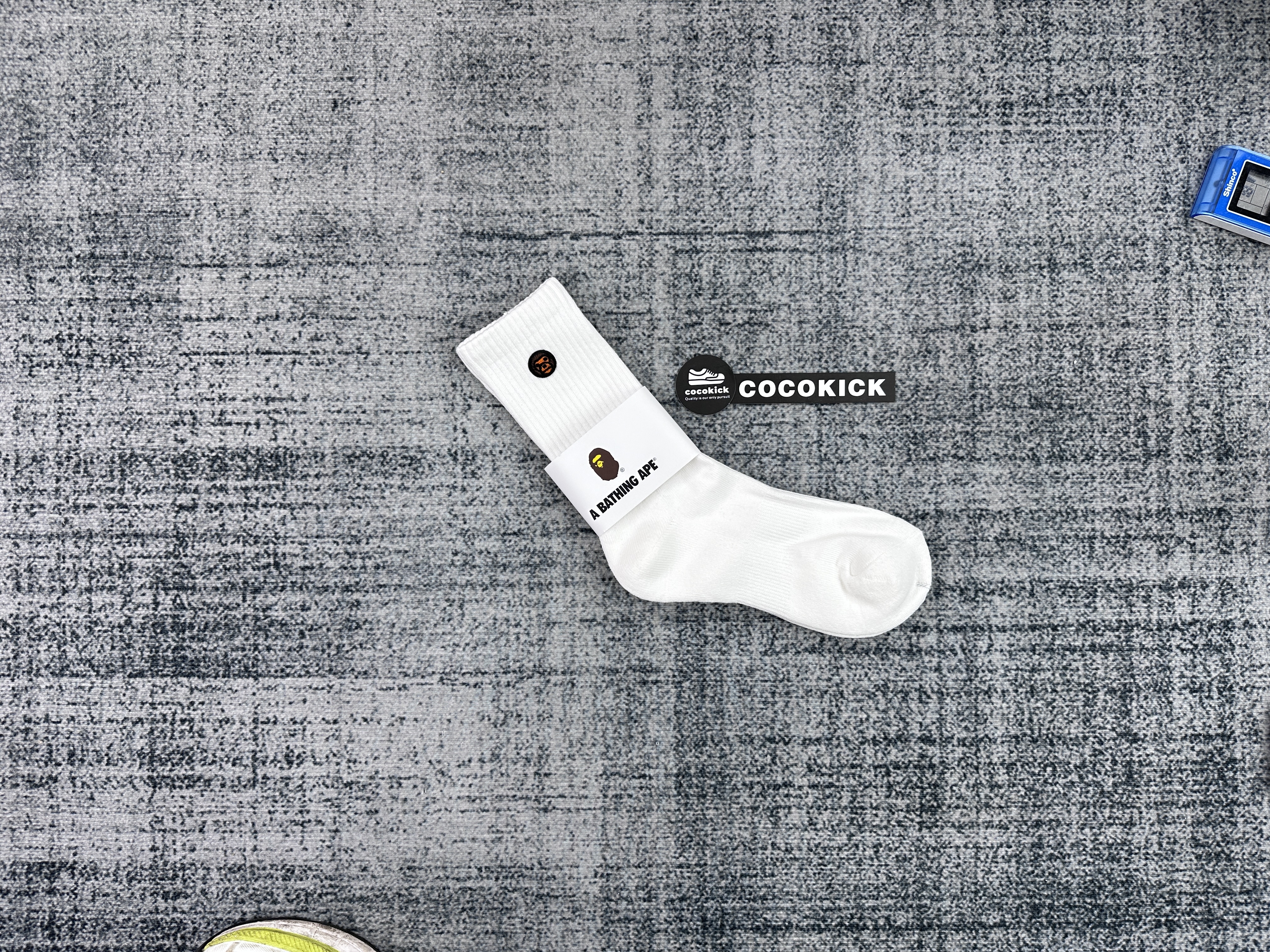 bape little ape head high socks solid color GF05083