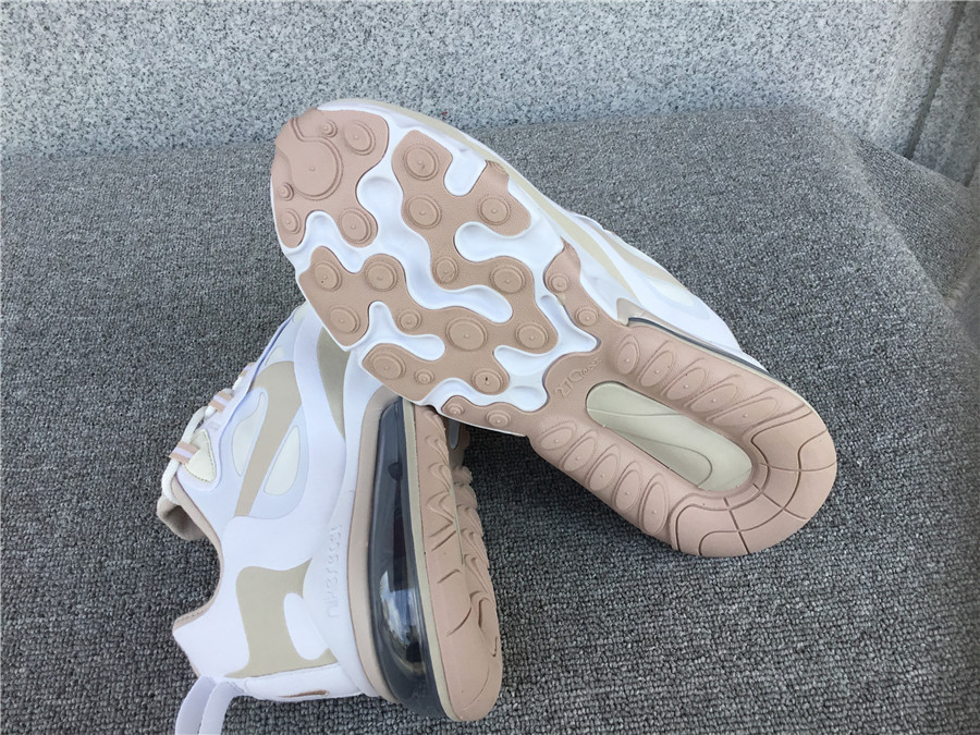 Nike Air Max 270 React Air Cushioned Running Shoe CJ0619-102