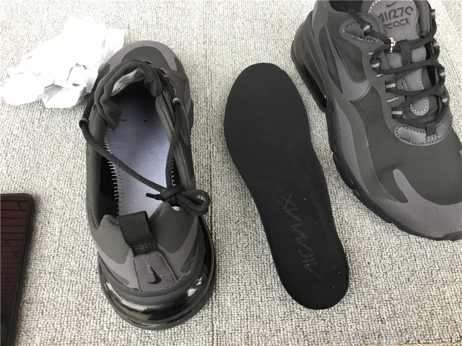 Nike Air Max 270 React Air Cushioned Running Shoe CI3866-003