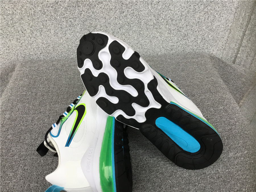 Nike Air Max 270 React Air Cushioned Running Shoe CK6457-100