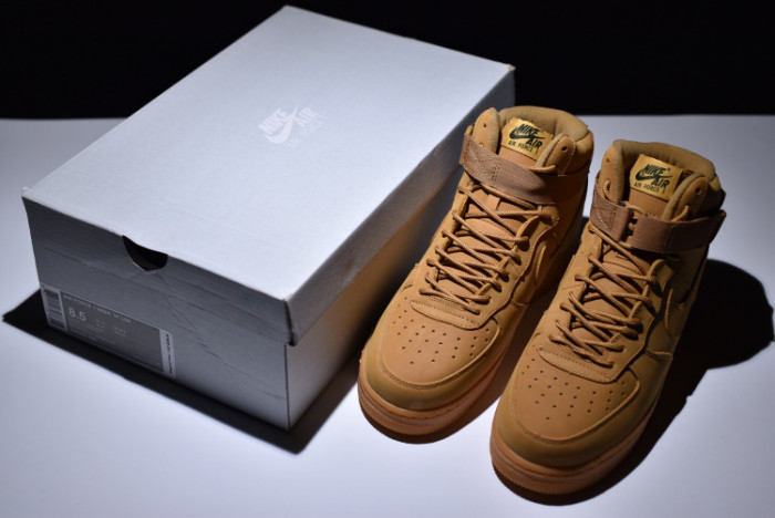 Nike AIR FORCE 1 HIGH 07 LV8 FLAX - 806403-200