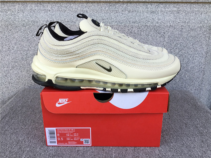 Nike Air Max 97 Full Length Air-Cushioned Running Shoes DV5451-100