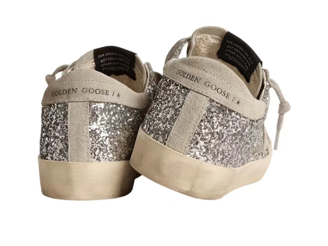 Golden Goose Super- Star fluorescent gray