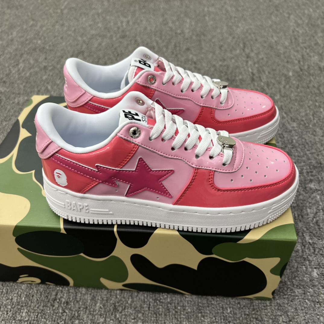 A Bathing Ape Bape SK8 Sta pink 1H20-191-046