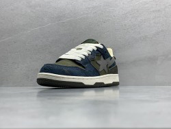 GT Bathing Ape Bape SK8 Sta Green Grey