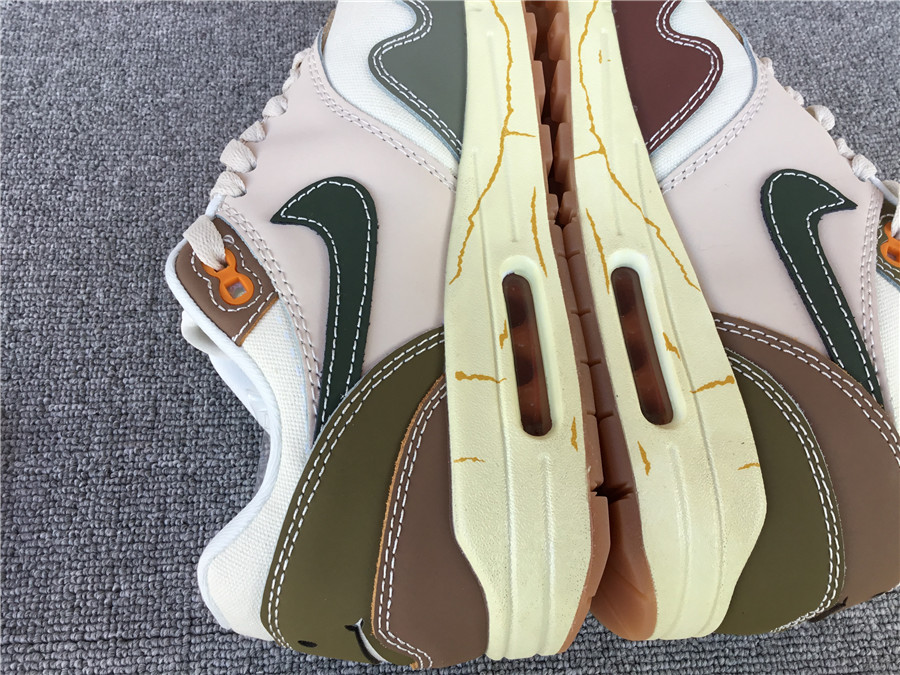 Nike Air Max 1 Nike Half Palm Air Cushion Retro Running Shoes DQ8656-133