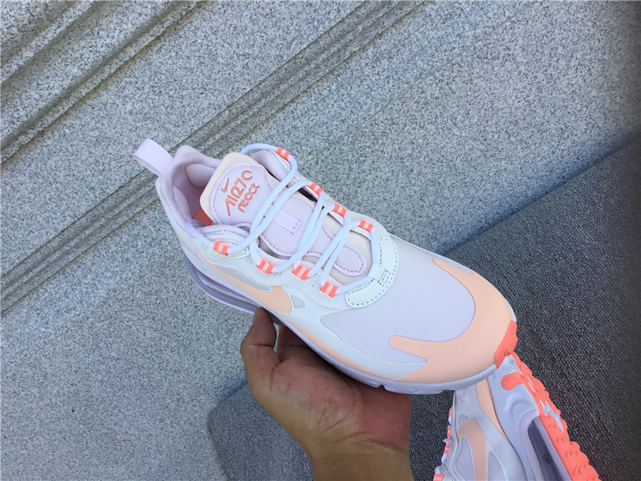 Nike Air Max 270 React Air Cushioned Running Shoe CT0619-103