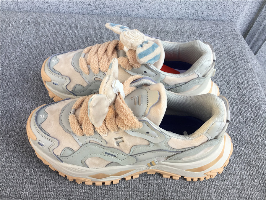 Fila heightened retro casual running shoes old shoes T12W241301FPB