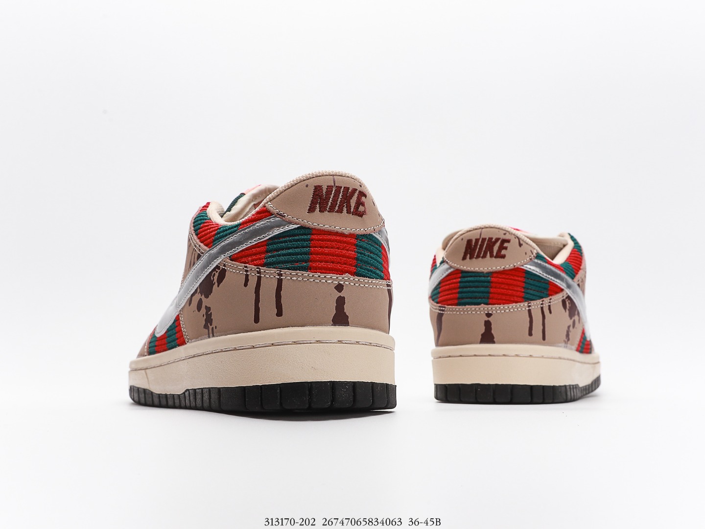 Nike SB Dunk Low Freddy Krueger 313170-202