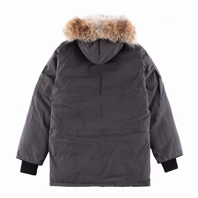 Canada goose down jacket gray black