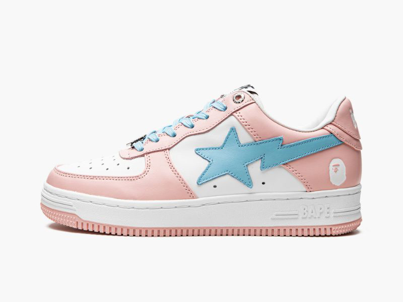 A BATHING APE? Womens BAPE STA LOW L IT PINK