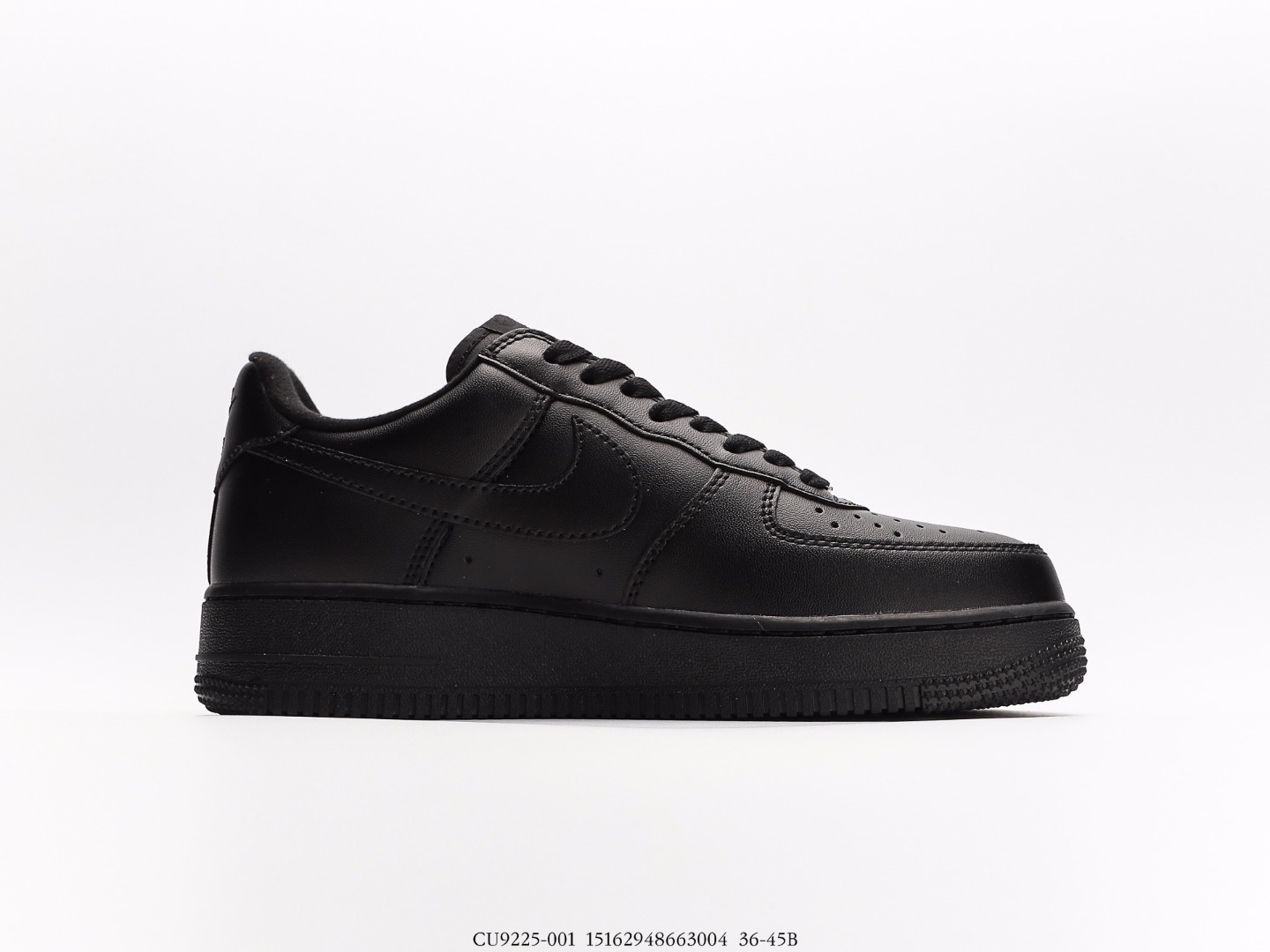 Nike Air Force 1 Low Supreme Black CU9225-001