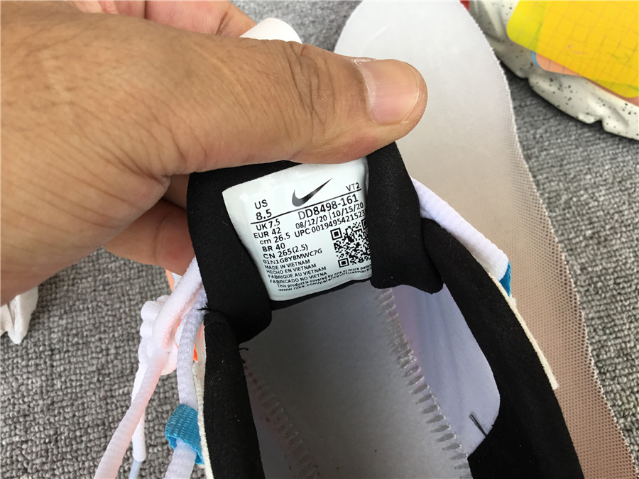 Nike Air Max 270 React Air Cushioned Running Shoe DD8498-161