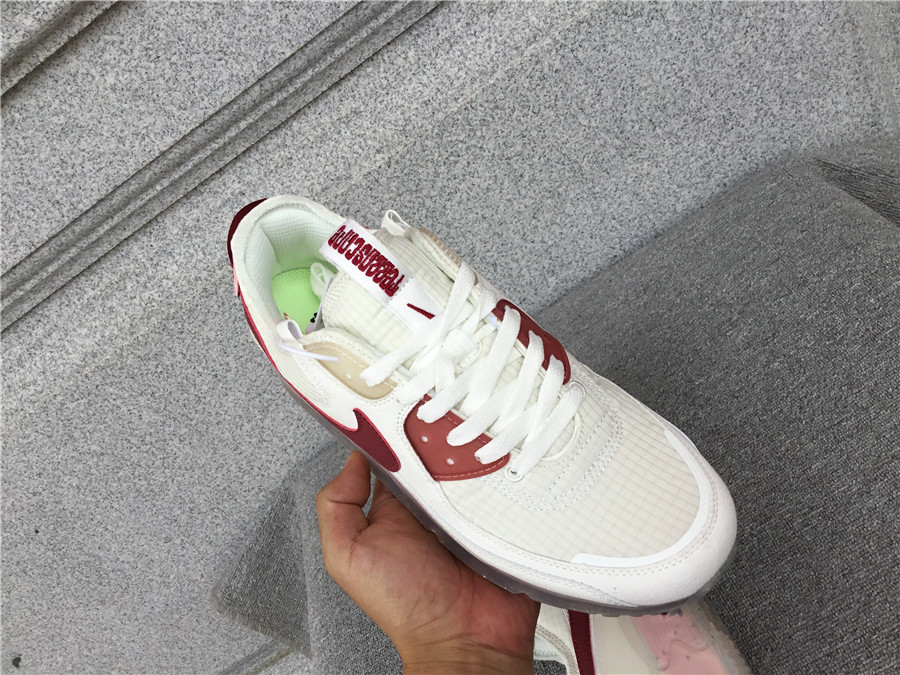 Nike Air Max90 Joint Air Cushion Mesh Breathable Running Shoes DC9450-100