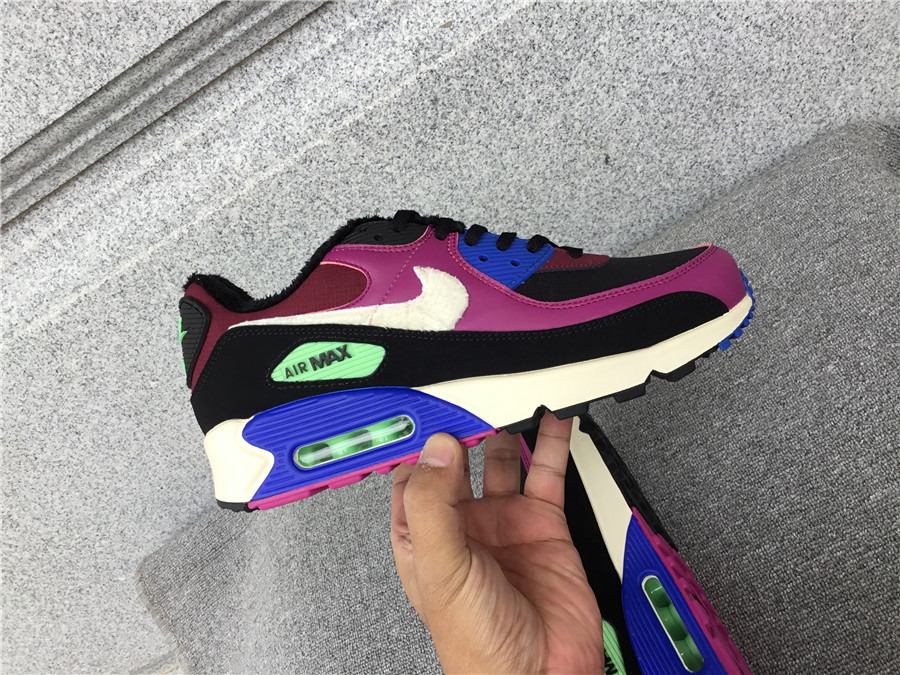 Nike Air Max90 Joint Air Cushion Mesh Breathable Running Shoes CT1891-500