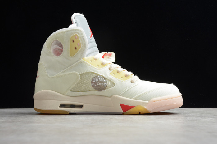 Off-White Air Jordan 5 ice cream colorway CT8480-002