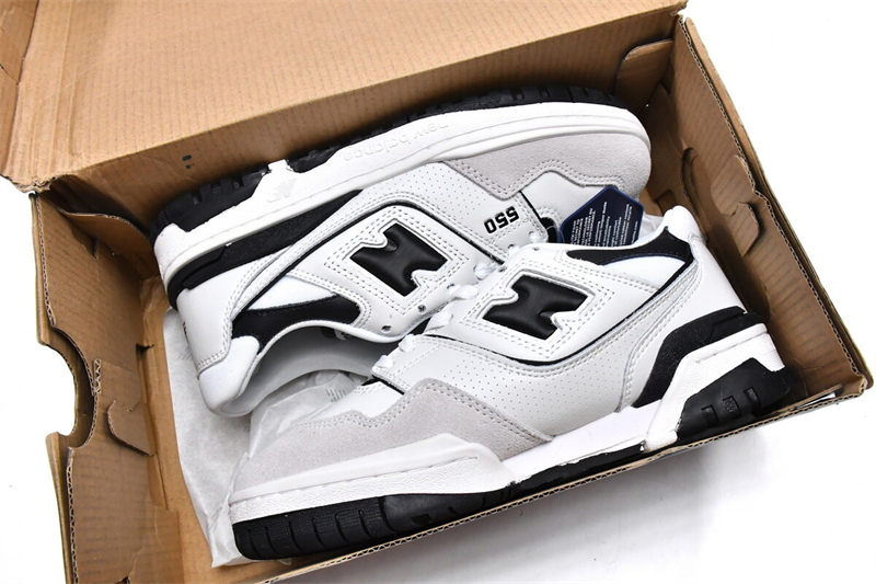 Get New Balance 550 Sea Salt Black BB550LM1