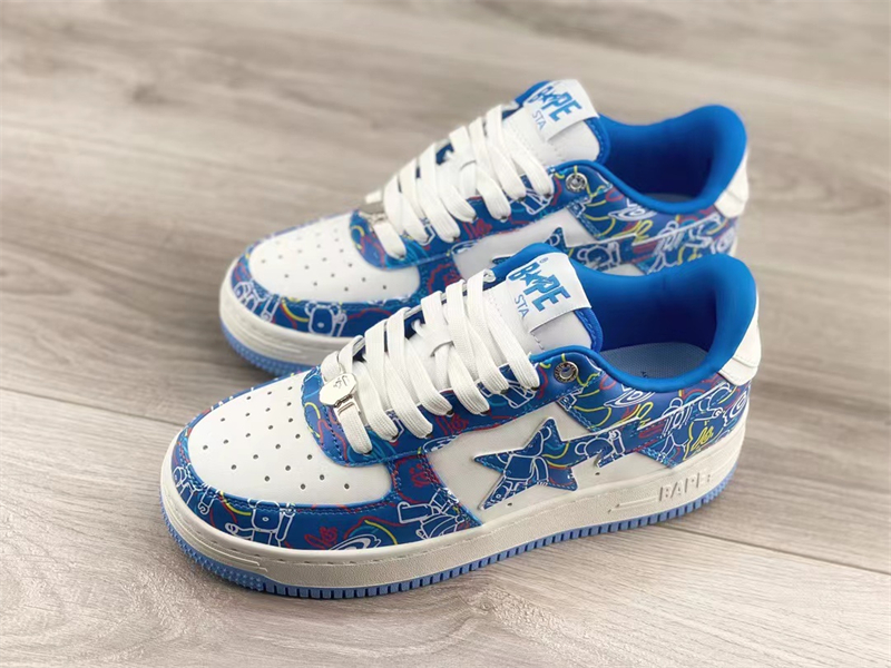 A Bathing Ape Bape Sta Medicom Toy Bearbrick Camo Blue 1H73-191-913