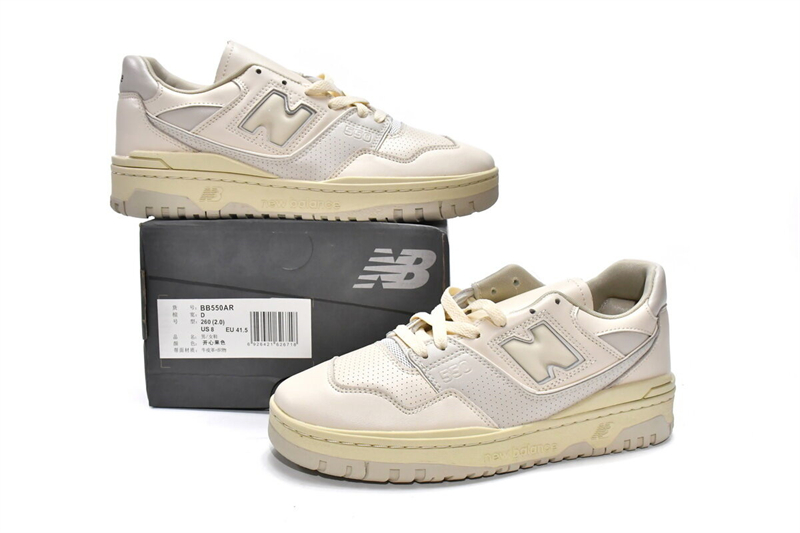 Get Auralee x New Balance 550 Ecru BB550AR