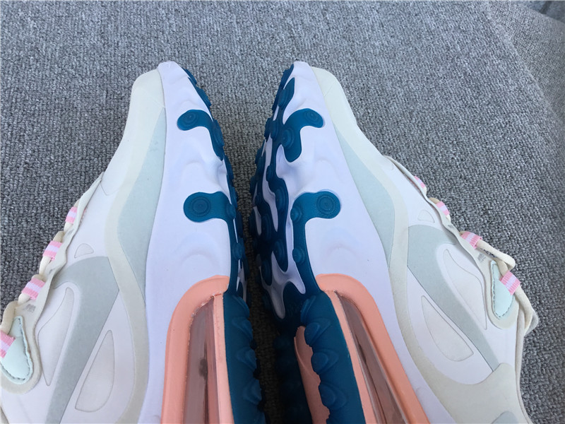 Nike Air Max 270 React Air Cushioned Running Shoe AO6174-100