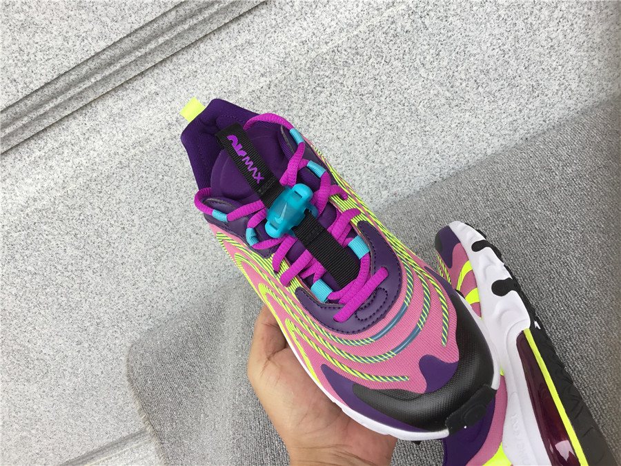 Nike Air Max 270 React Air Cushioned Running Shoe CK2595-500