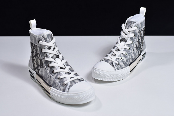 B23 Oblique High Top Sneakers white T004801-1069