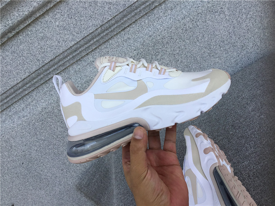 Nike Air Max 270 React Air Cushioned Running Shoe CJ0619-102
