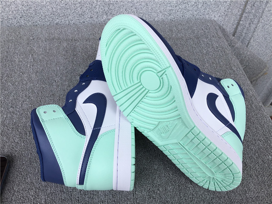 Air Jordan 1 Mid Otomo Cyan Brown Mocha