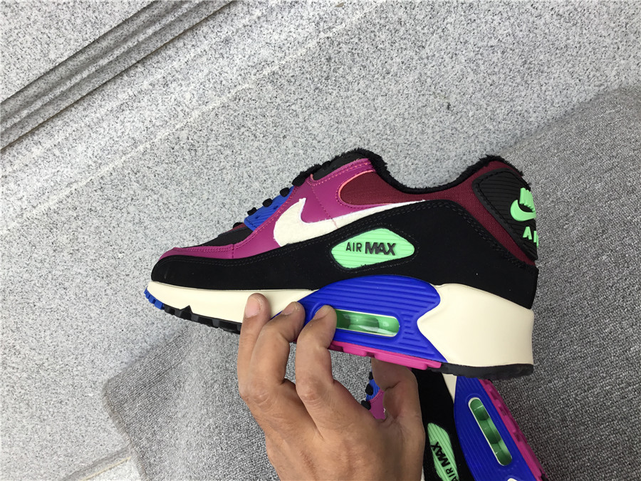 Nike Air Max90 Joint Air Cushion Mesh Breathable Running Shoes CT1891-500