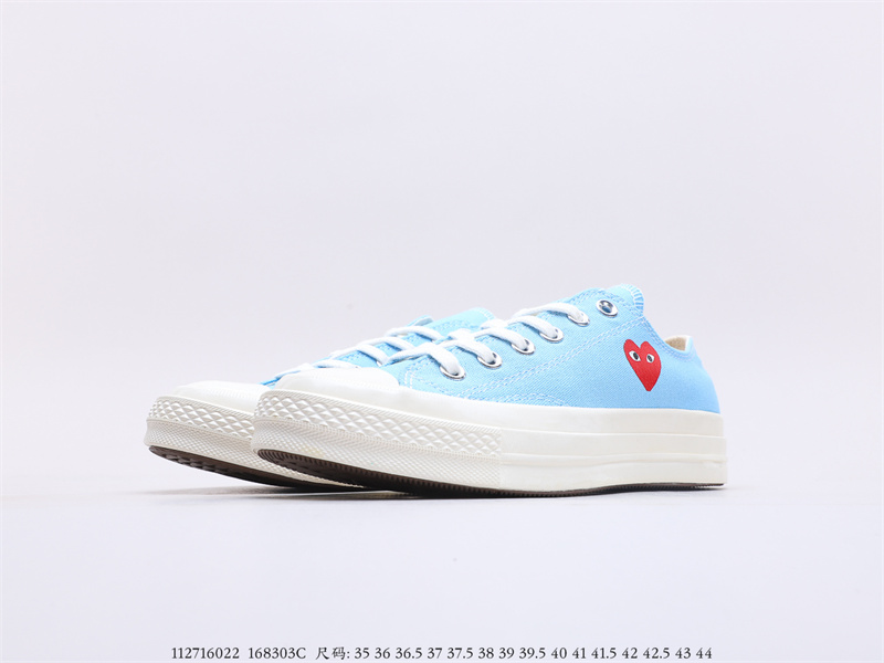 Converse Chuck Taylor All-Star 70 Ox Comme des Garcons Play Bright Blue 168303C