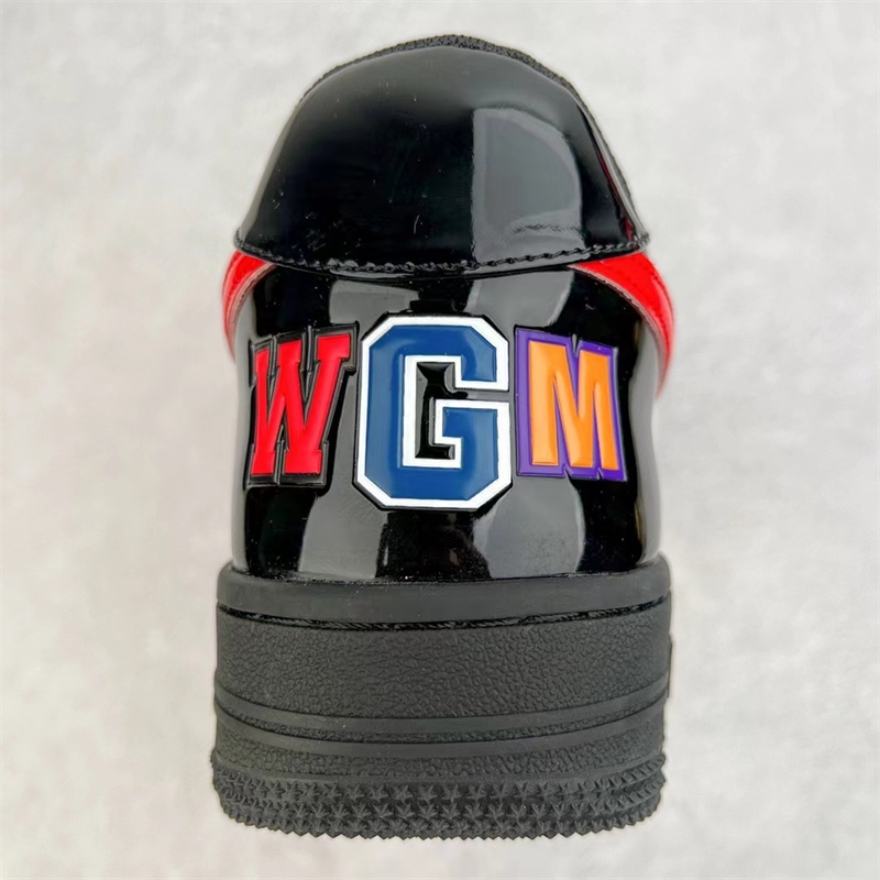 A Bathing Ape Bape Sta Low Shark Black 1F70-291-004