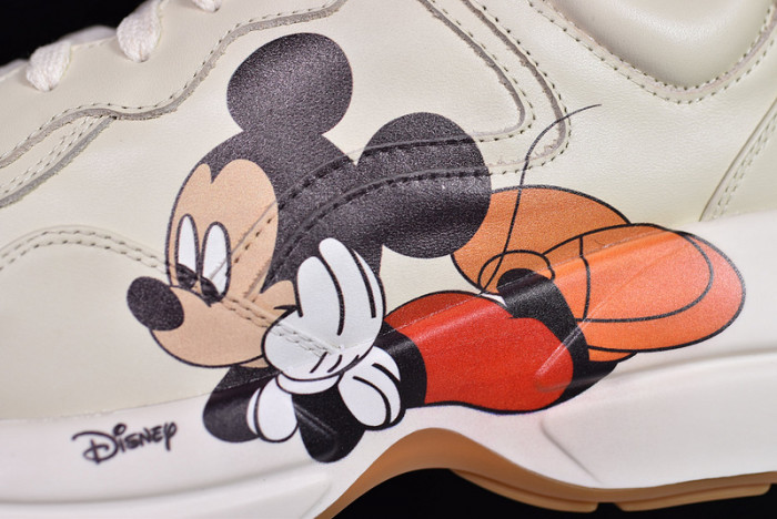 GUCCI Disney x Rhyton Vintage Trainer Sneaker 498916 A9L00 9522
