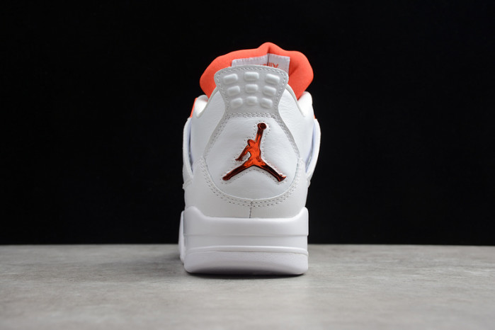 Air Jordan 4 Retro Pure Money Orange Metallic CT8527-118