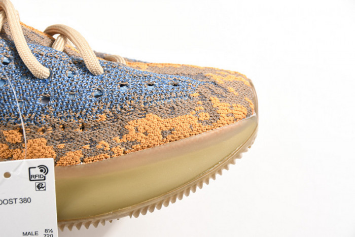 ADIDAS Yeezy Boost 380 Blue Oat Reflective Q47306