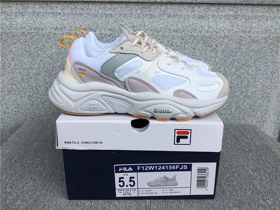 Fila heightened retro casual running shoes old shoes F12W124156FJS