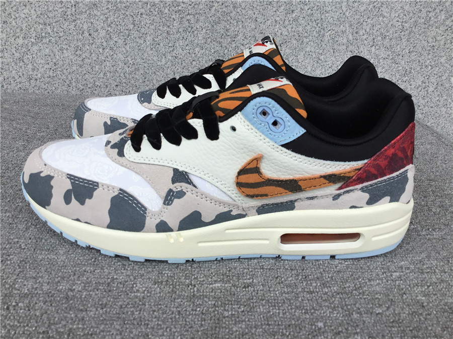 Nike Air Max 1 Nike Half Palm Air Cushion Retro Running Shoes FD0827-133